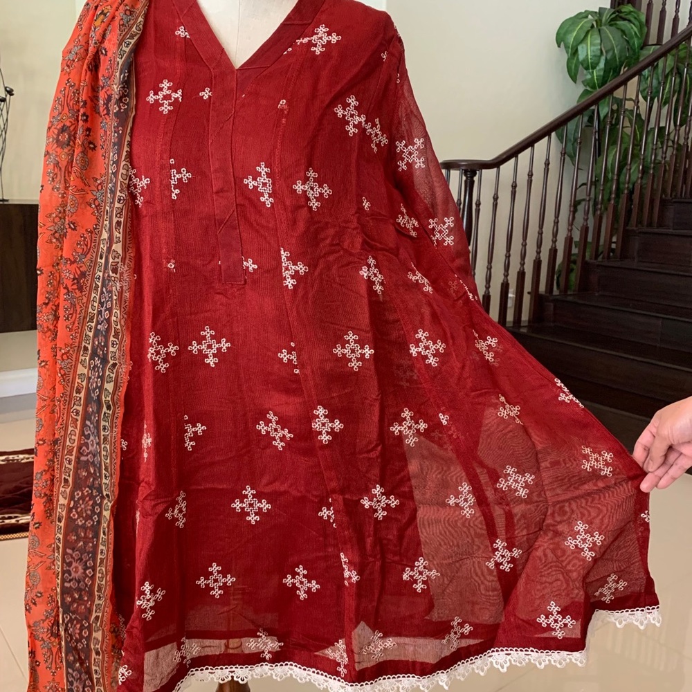Beautiful agha noor kurta and duppatta